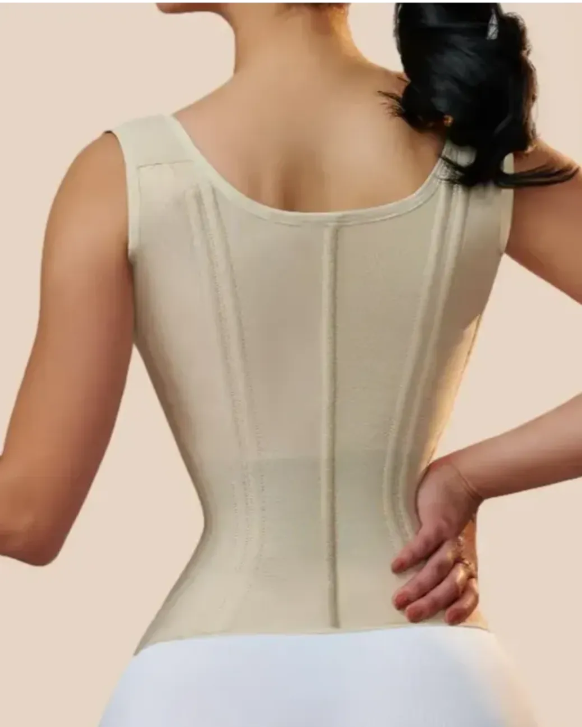 Waist Trainer for Women Corset Vest Body Shaper Cincher Trimmer Tank Top Sport Girdle with Steel Bones